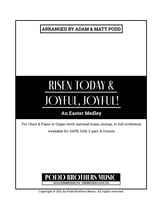 Risen Today & Joyful, Joyful! SATB choral sheet music cover